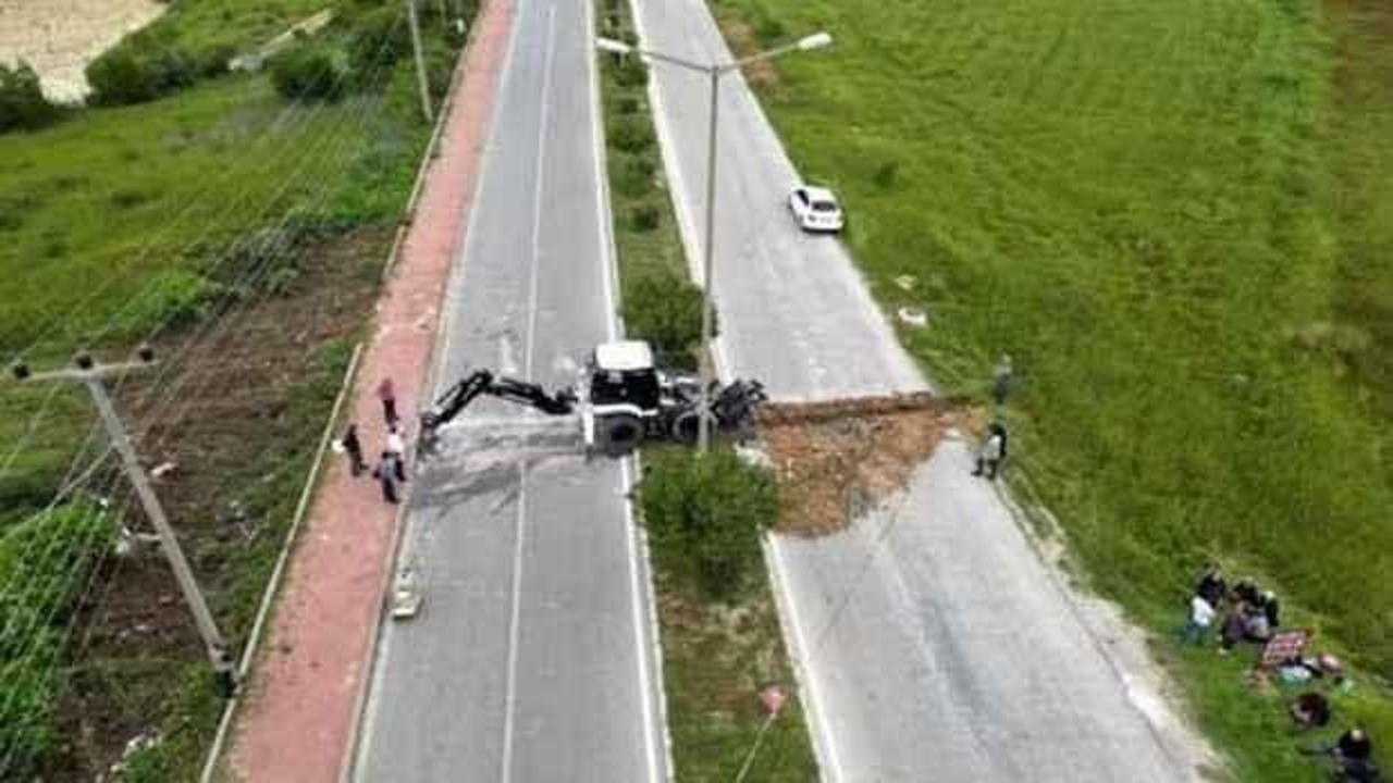Antalya'da tapulu yola mahkeme freni: Trafiğe kapatıldı