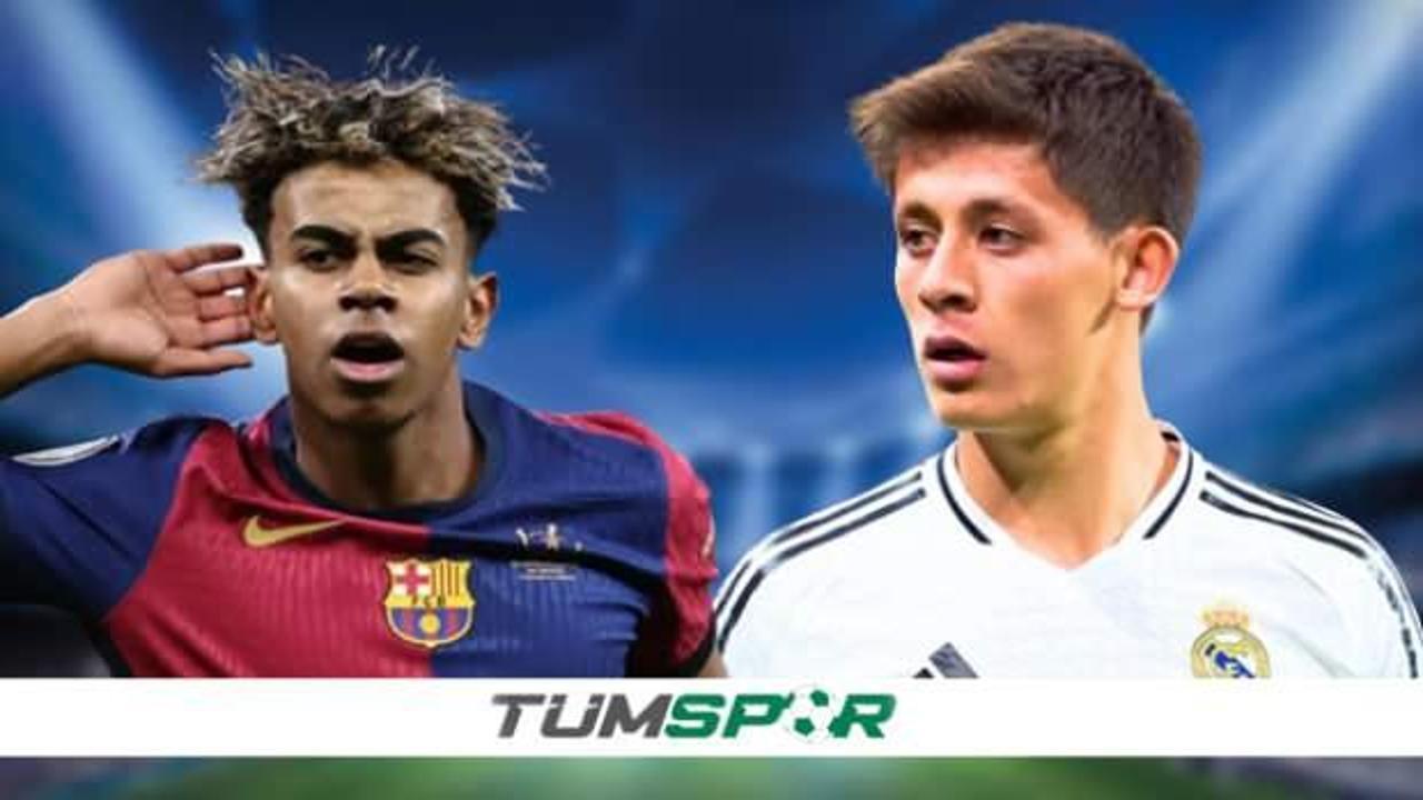 Barcelona - Real Madrid: Arda Güler ilk 11 başlıyor!