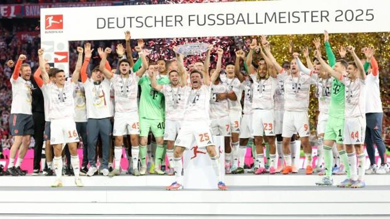 Bayern Münih şampiyonluğunu ilan etti