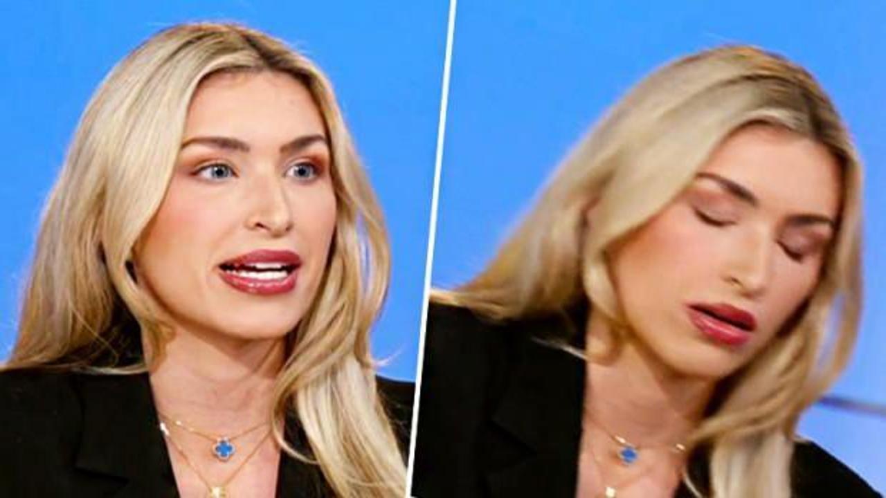 Canlı yayında bayılıp yere yığıldı