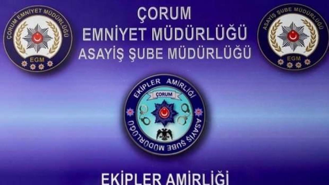 Çorum’da aranan 4 kişi yakalandı