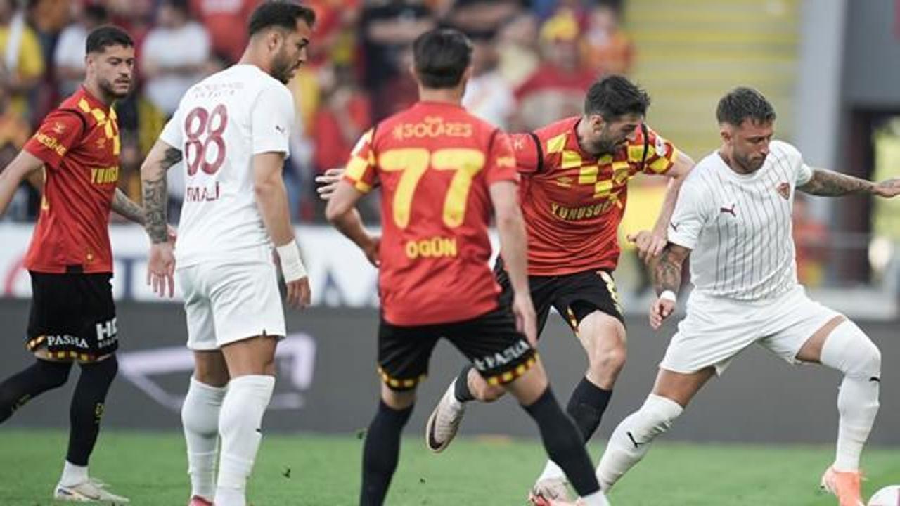 Göztepe, 10 kişilik Hatayspor'a diş geçiremedi