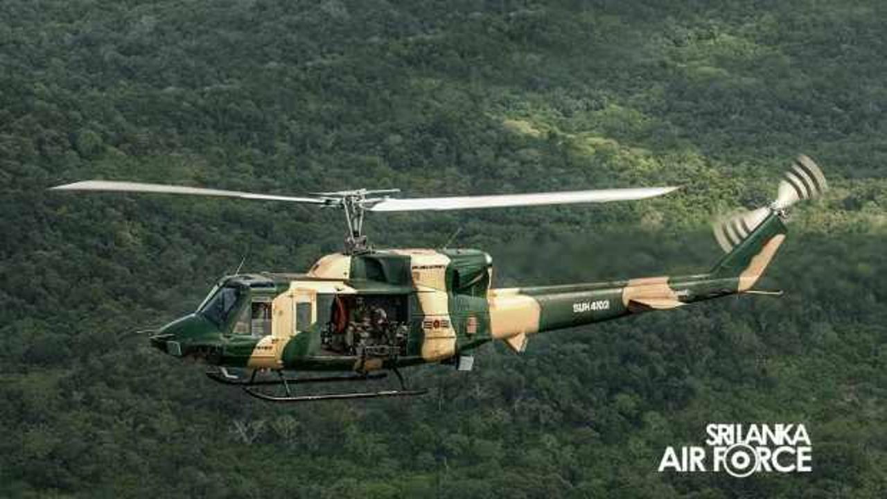 Sri Lanka'da helikopter yere çakıldı... Kazada 6 kişi öldü!