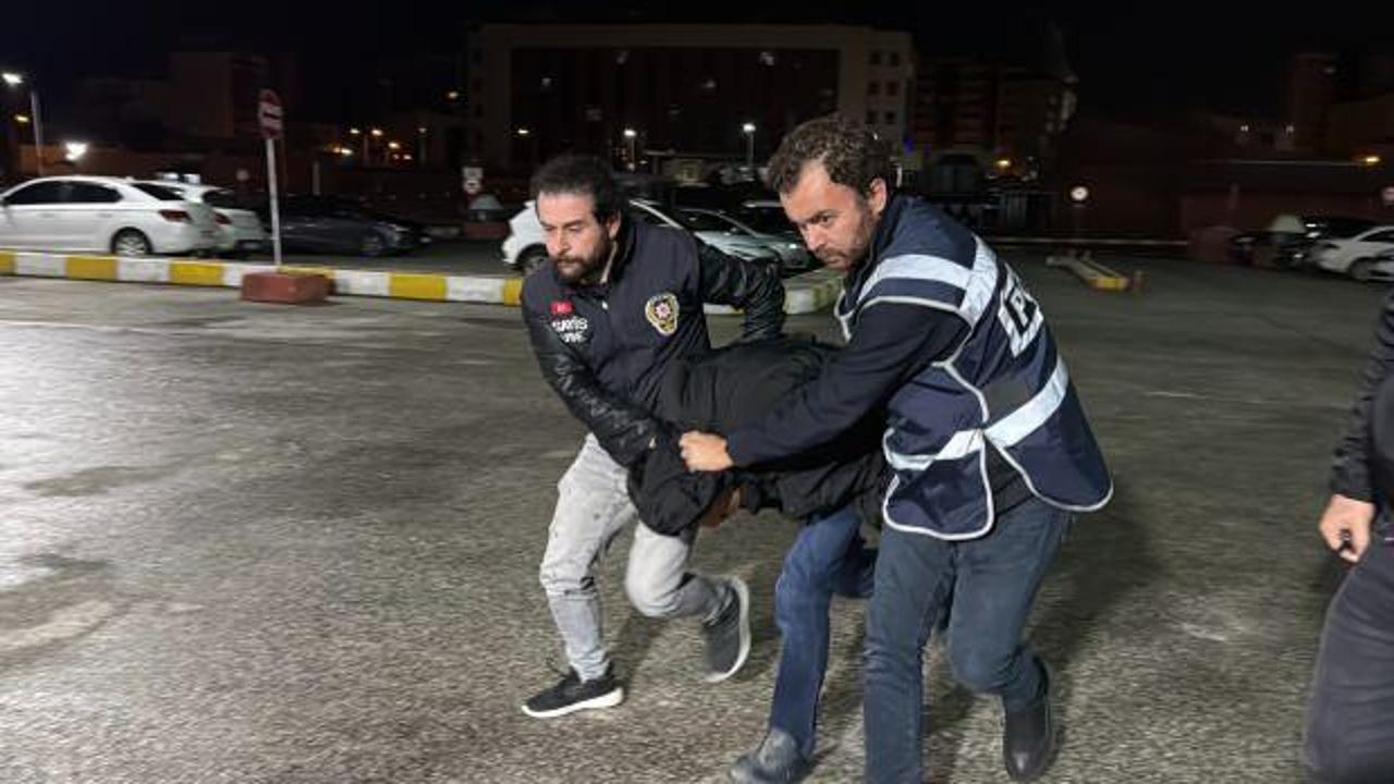 Sivas'ta öldürülen iki kardeşin katili sağlık kontrolünden geçirildi! Eli dikkat çekti...