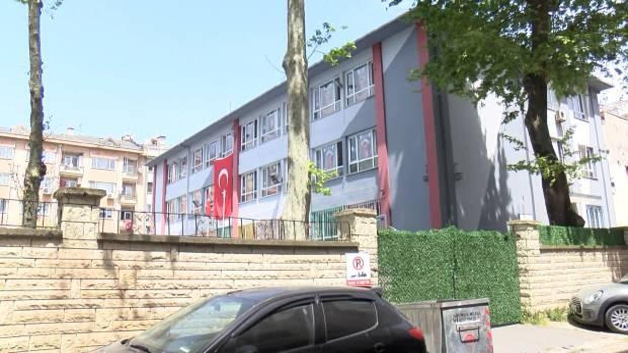 İstanbul'da bir ilkokulda yangın paniği! &Ouml;ğrenciler tahliye edildi
