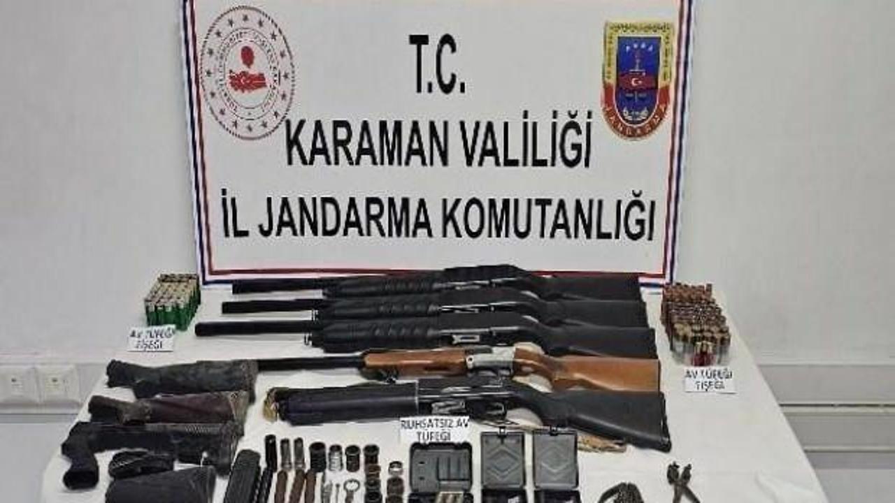 Karaman’da aranan 30 kişi yakalandı, 4’ü tutuklandı