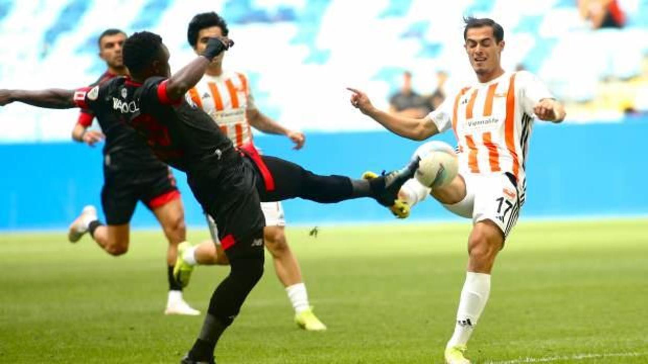 Küme düşen rakibe acımadılar! 1. Lig'in son haftasında 7 golle kazandılar
