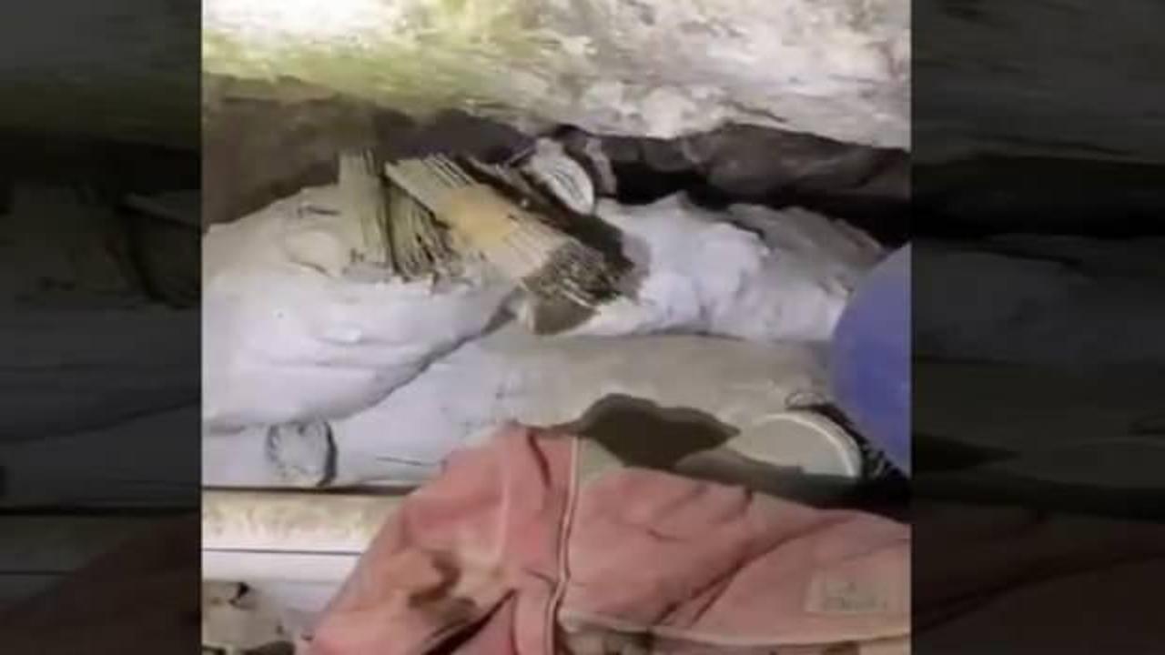 Pen&ccedil;e-Kilit b&ouml;lgesinde, mağarada silah ve m&uuml;himmat ele ge&ccedil;irildi