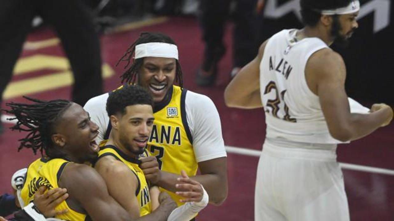 NBA play-off'larında Pacers, Cavaliers'ı 120-119 yendi