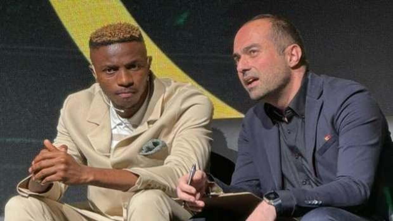 Osimhen, 'Messi gibi hissettim' diyerek aldığı kararı a&ccedil;ıkladı: Devam etmek isterim