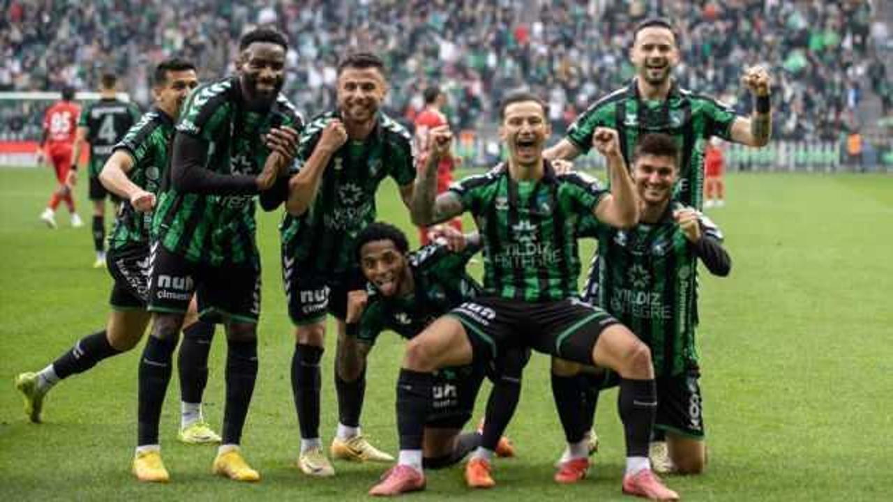 Şampiyon Kocaelispor, sezonu 5 gollü maçla tamamladı