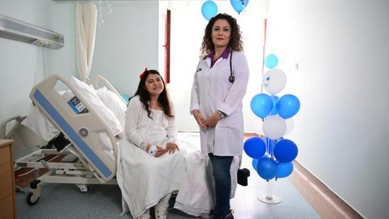 T&uuml;rkiye'de ilk kez akciğer nakilli hasta anne oldu