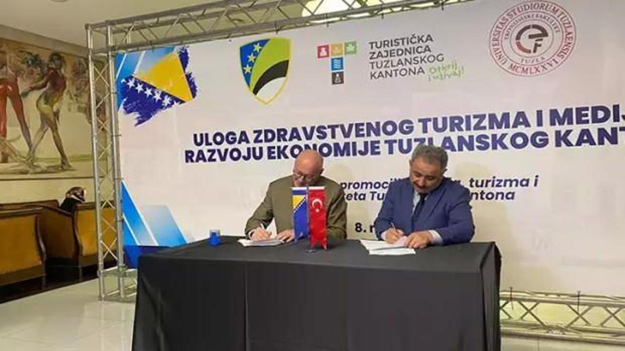 Tuzla Kantonu Turizm Birliği ile Türkiye Basın Federasyonu'ndan önemli işbirliği