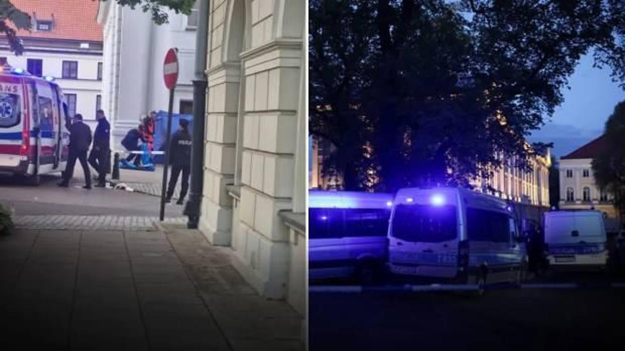 Varşova'da kan donduran olay! Baltayla &uuml;niversiteye girdi... &Ouml;l&uuml; ve yaralılar var!