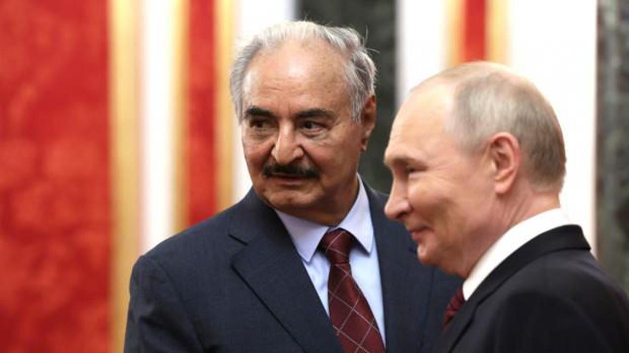 Vladimir Putin Hafter'i kabul etti