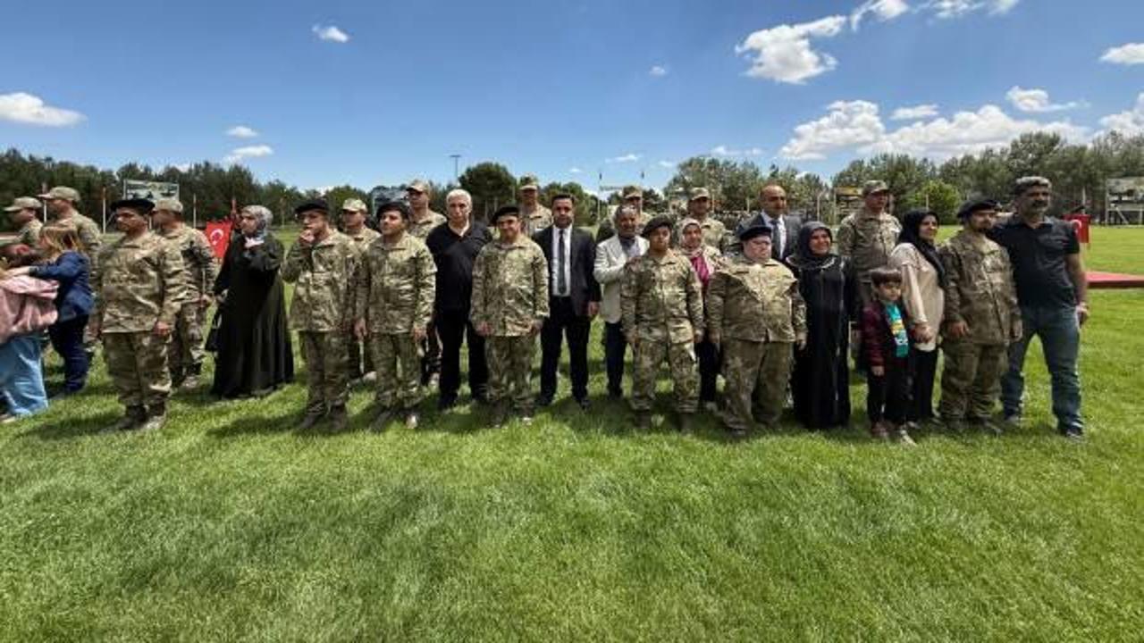 Gaziantep'te engelli bireyler için askerlik töreni düzenlendi