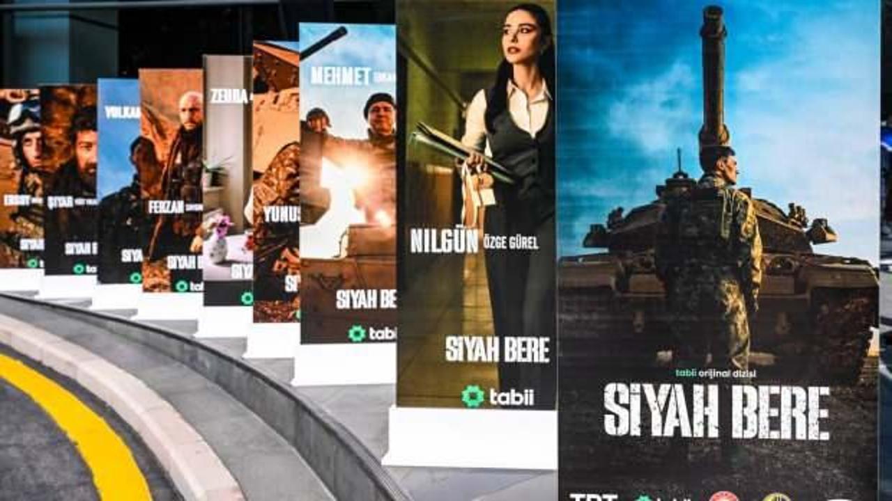 Dünyanın ilk tank dizisi 'Siyah Bere'nin özel gösterimi Ankara’da yapıldı