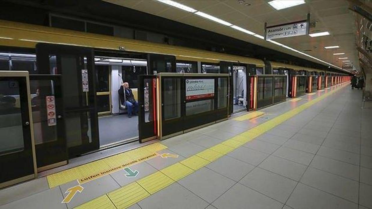 Metro hattında arıza! İşletmeye kapatıldı