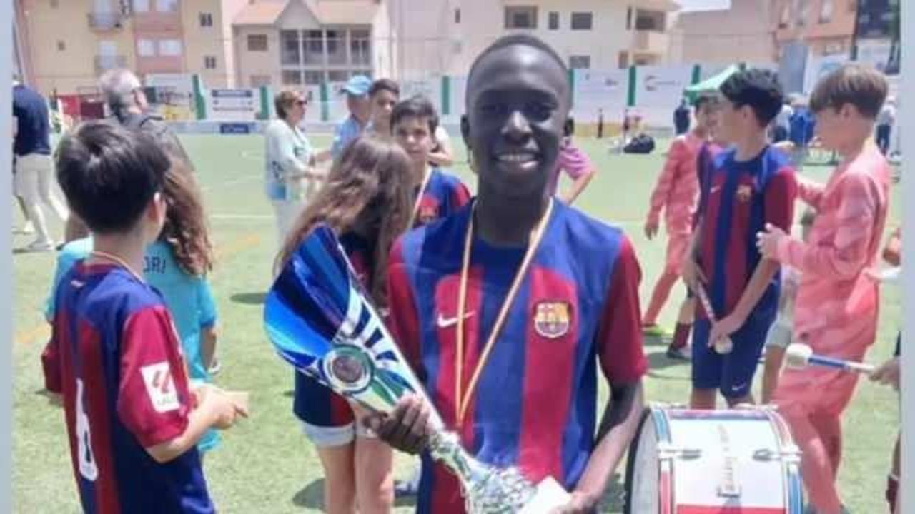 Barcelona'dan dünya futboluna bir hediye daha! 12 yaşında 30 maçta 96 gol