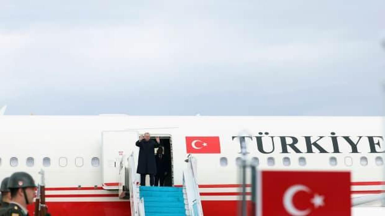 Cumhurbaşkanı Erdoğan, Arnavutluk'tan yurda döndü