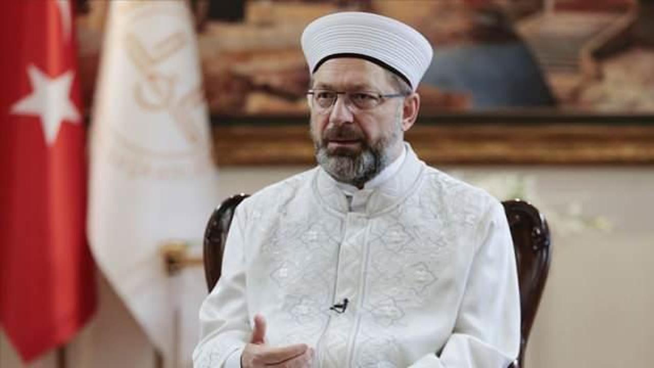 Diyanet İşleri Başkanı Erbaş'tan İmamlara çağrı