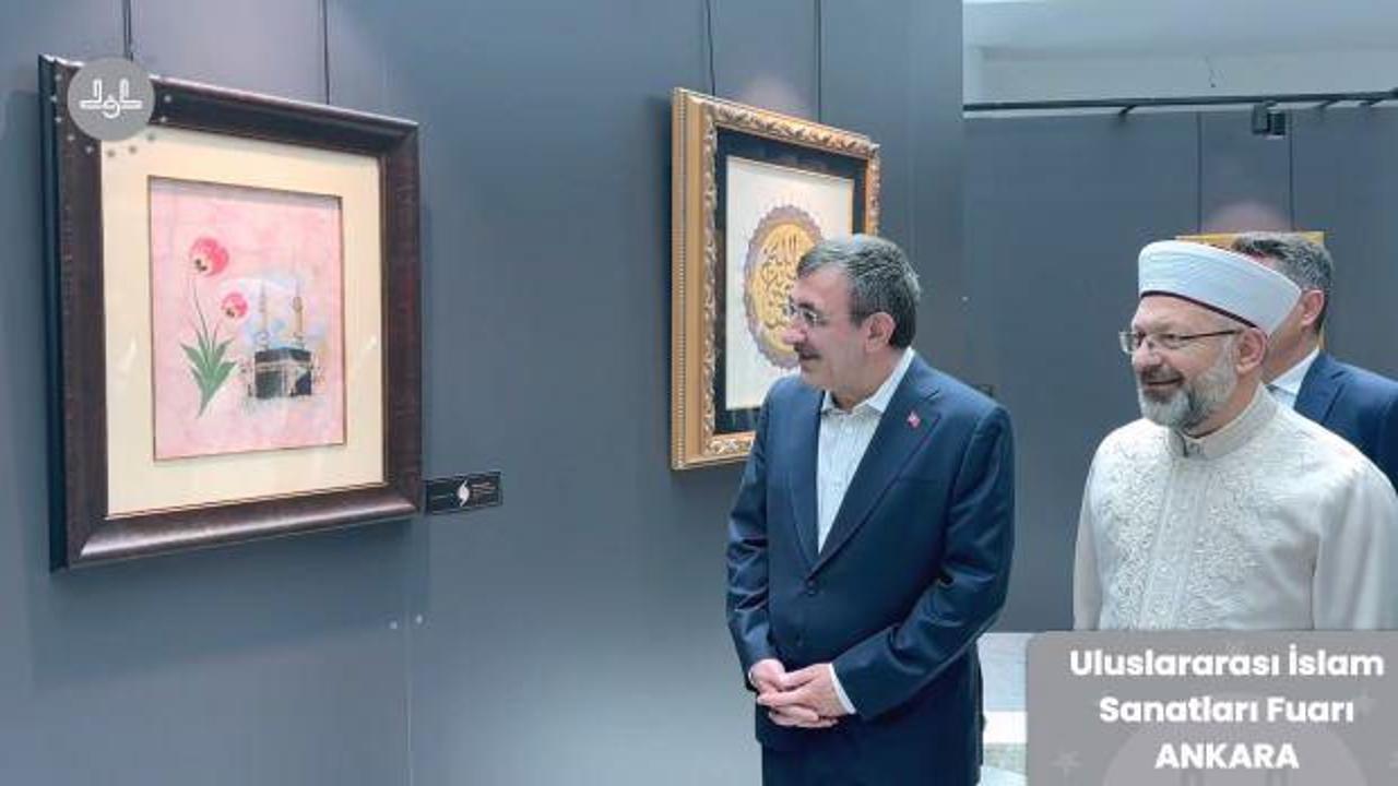 Diyanet İşleri Başkanı Erbaş'tan 'Uluslararası İslam Sanatları Fuarı' paylaşımı