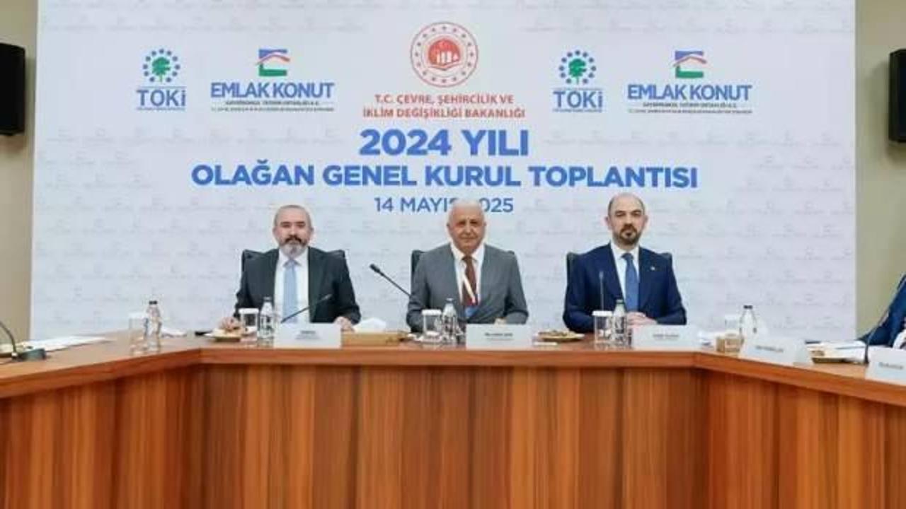 Emlak Konut'tan 2025'in ilk &ccedil;eyreğinde 3 milyar 253 milyon TL net k&acirc;r