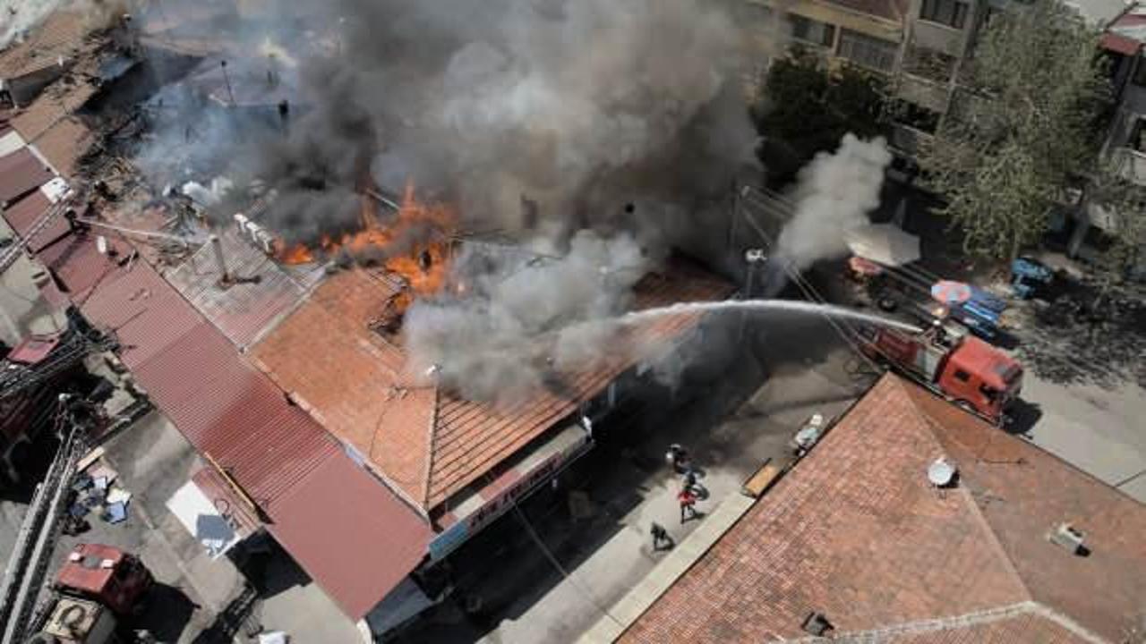 Erzincan’da korkutan yangın! Ekipler müdahale ediliyor