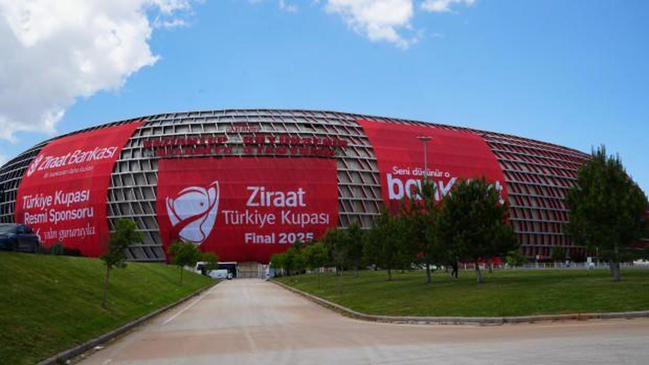 Gaziantep Stadyumu'nda kupa coşkusu başladı