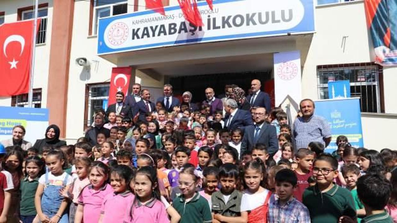Halalbooking'den deprem bölgesi Kahramanmaraş'a okul hediyesi