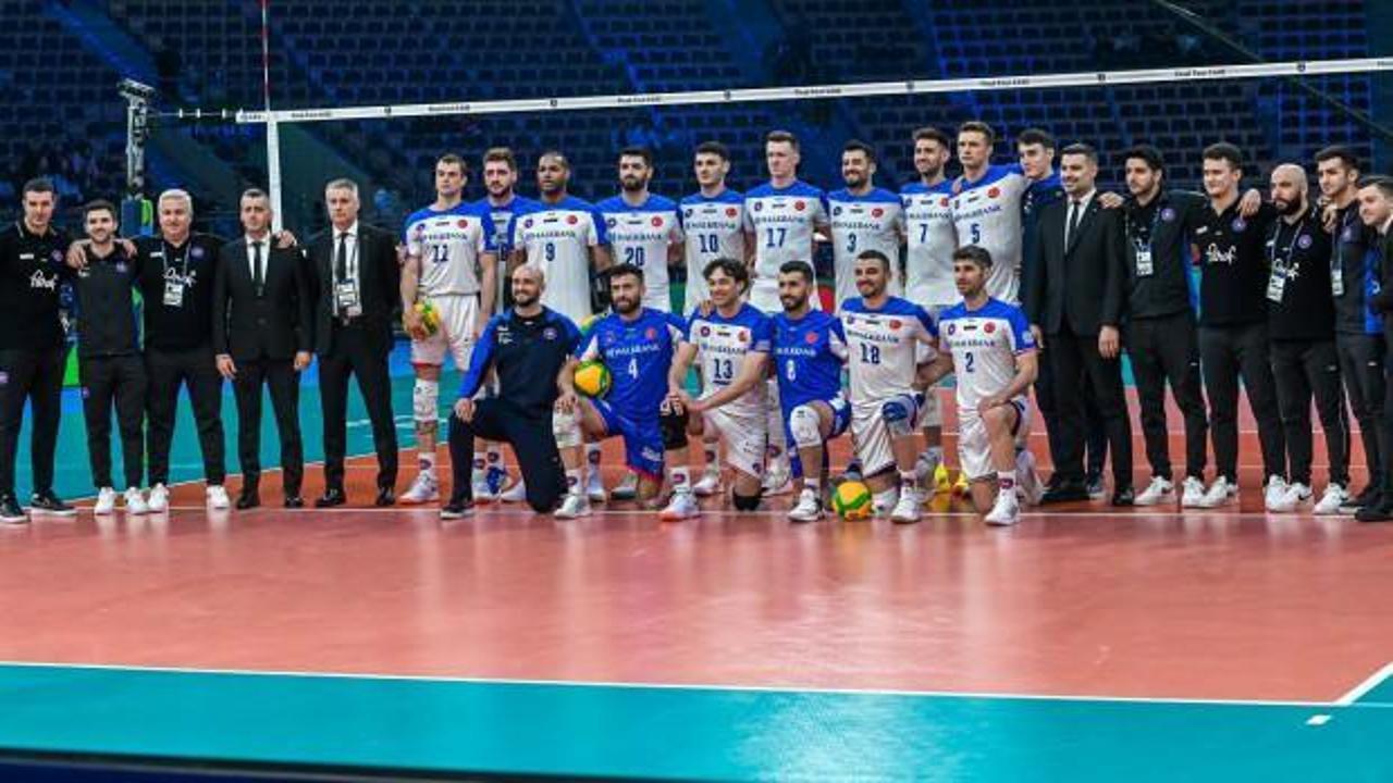 Halkbank, yarı finalde kaybetti