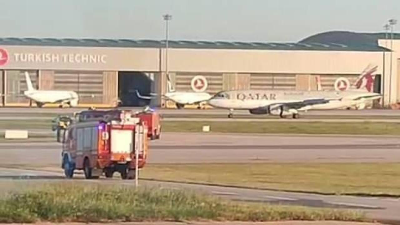 Havada panik! Katar Havayolları uçağı tek motorla iniş yaptı