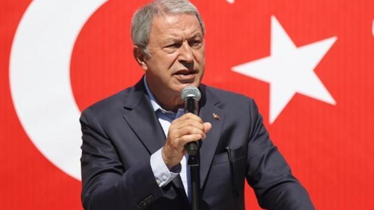Hulusi Akar'dan açıklama: Doğu ve Güneydoğu'da büyük bir hamle yapılacak