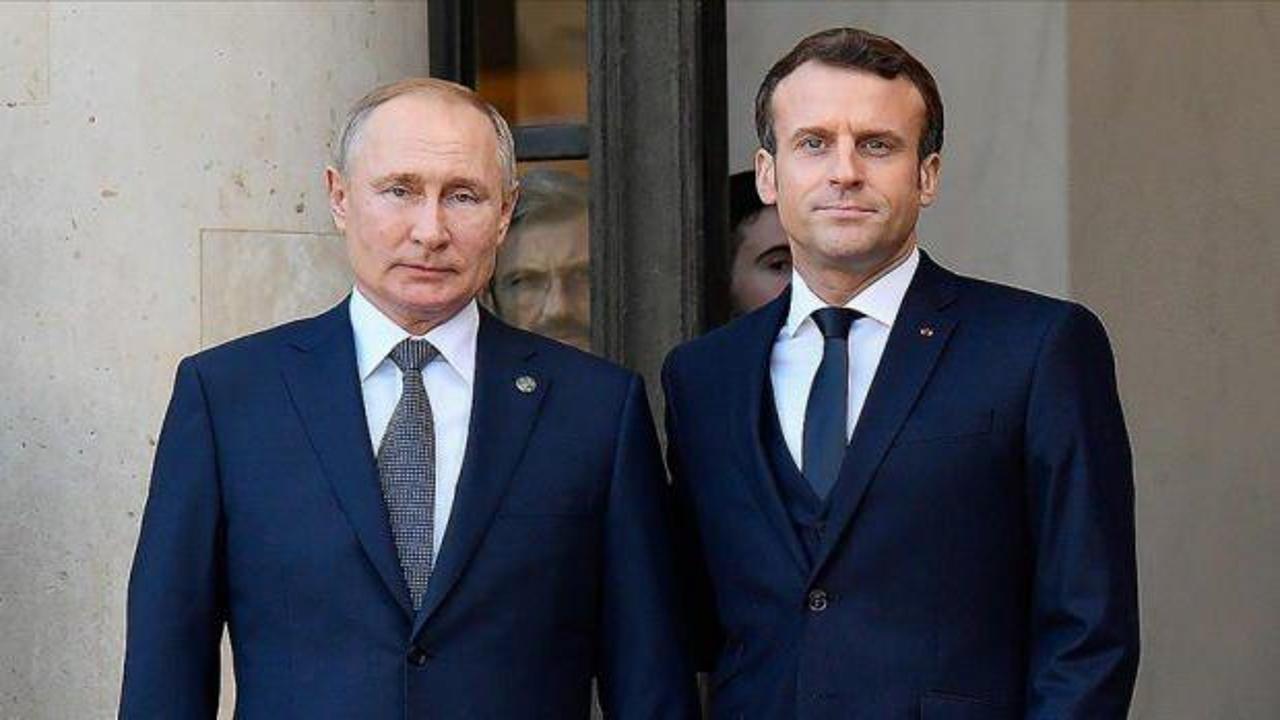 Macron'dan Putin'e g&ouml;zdağı: Anlaşma yapmazsan yaptırım uygularız