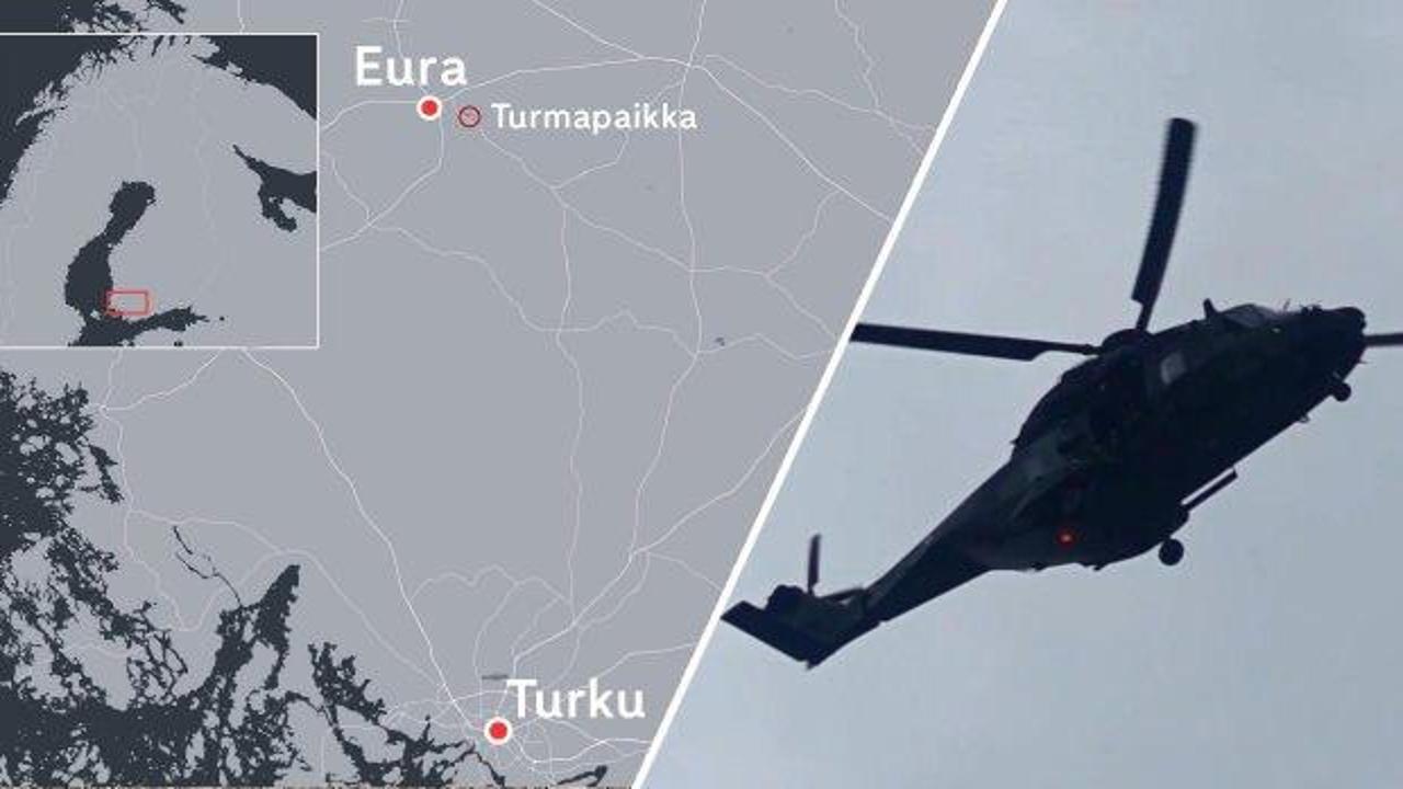 Kuzey Avrupa ülkesinde iki helikopter çarpıştı: 5 ölü