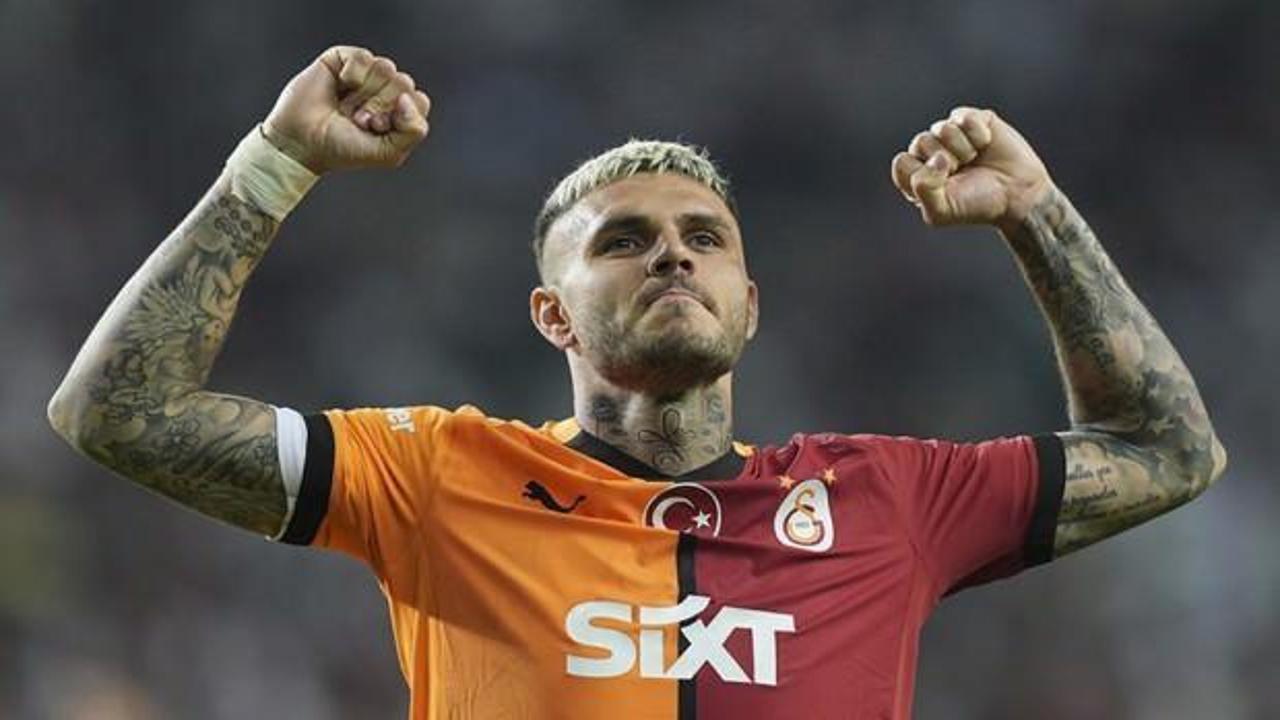 Mauro Icardi, şampiyonluk kutlamaları i&ccedil;in İstanbul'a geldi