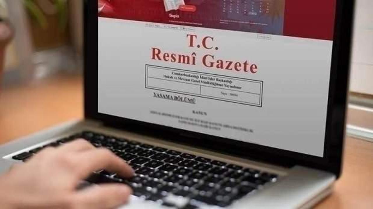 Milletlerarası anlaşmalar Resmi Gazete'de yayımlandı