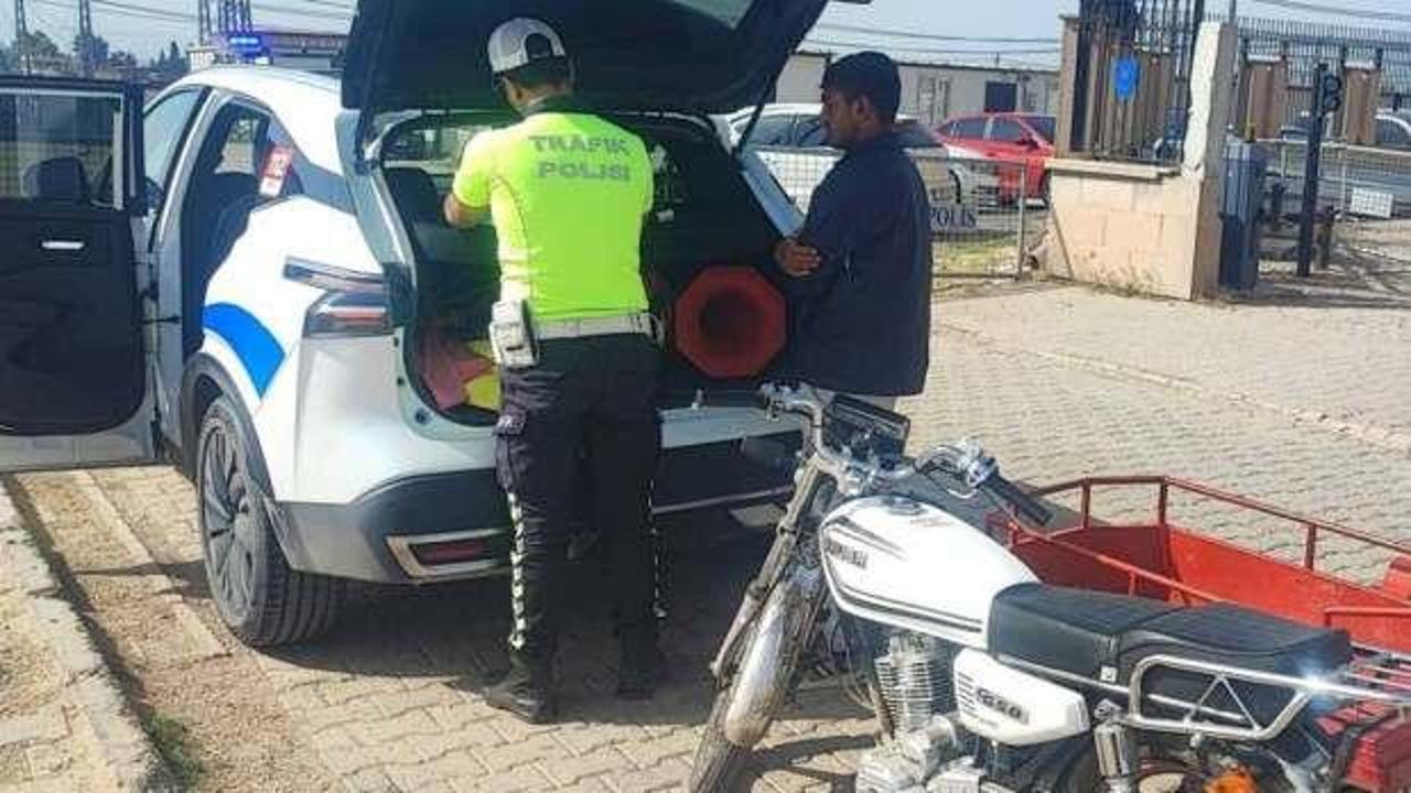 Motosikletli şov pahalıya patladı