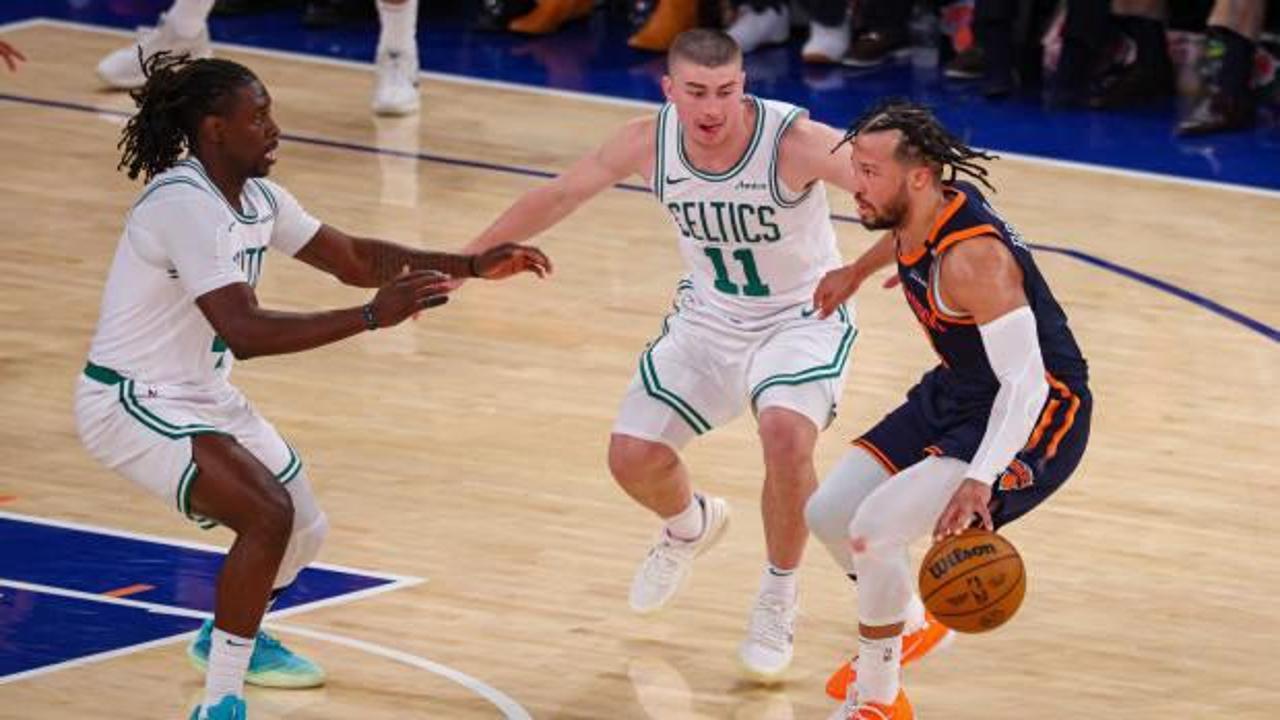 NBA play-off'larında Knicks, Celtics karşısında seriyi 3-1'e getirdi