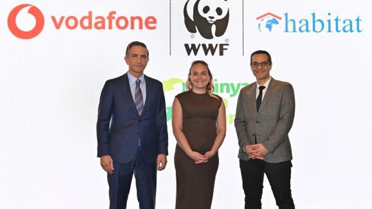 Vodafone, WWF-Türkiye ve Habitat Derneği’nden yeni sürdürülebilirlik projesi