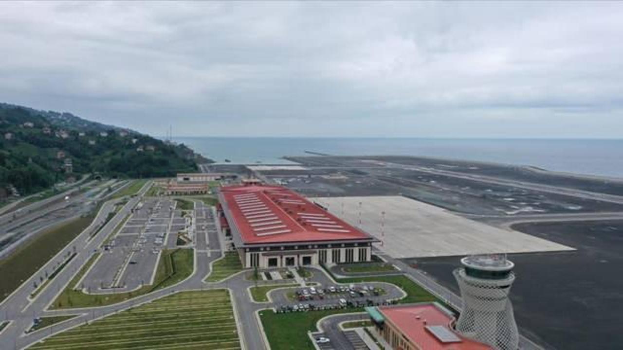 Rize-Artvin Havalimanı zorlu havalara karşı artık daha güçlü…
