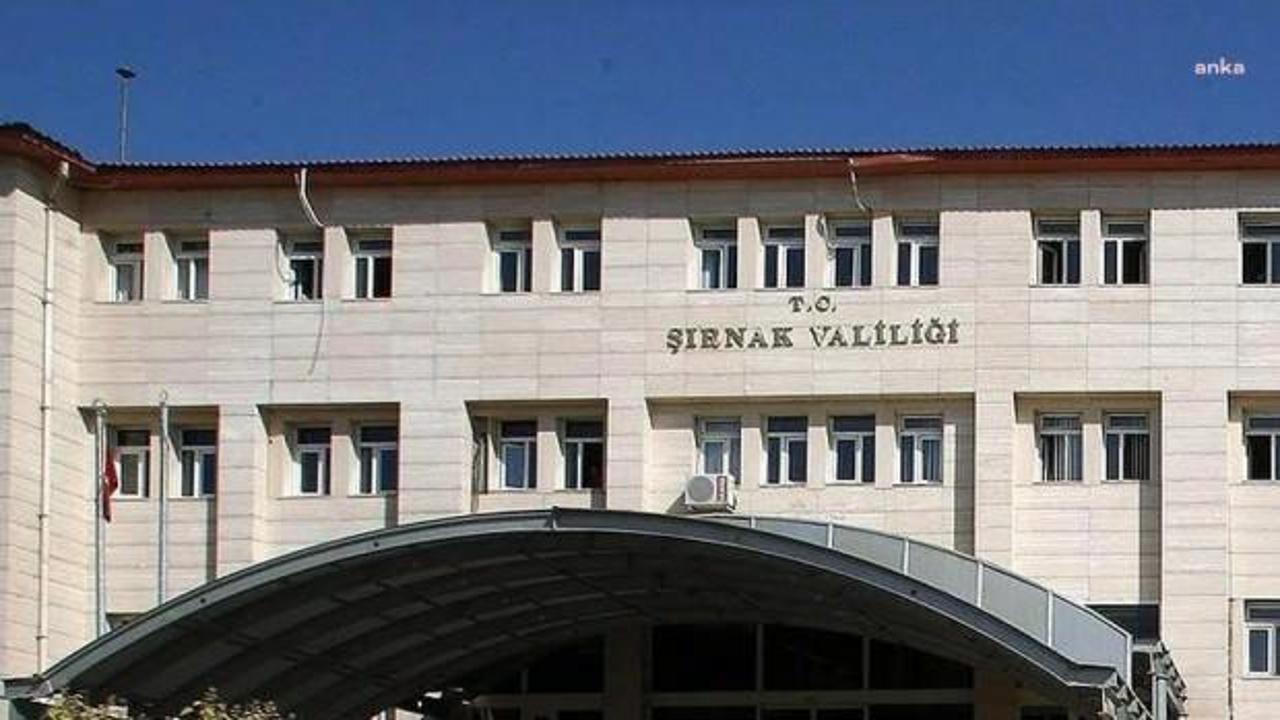 Şırnak'ta 15 gün süreyle bazı bölgelere giriş yasaklandı