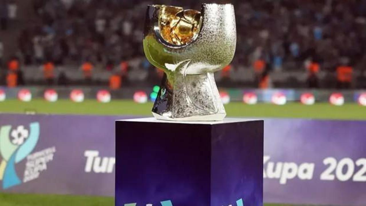 Süper Kupa'da eşleşmeler belli oldu! Dev maçlar yolda
