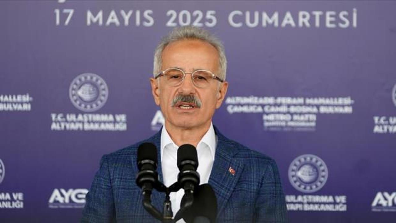 Bakan Uraloğlu: İstanbul'da 162 kilometrelik raylı sistem hattını hizmete açtık