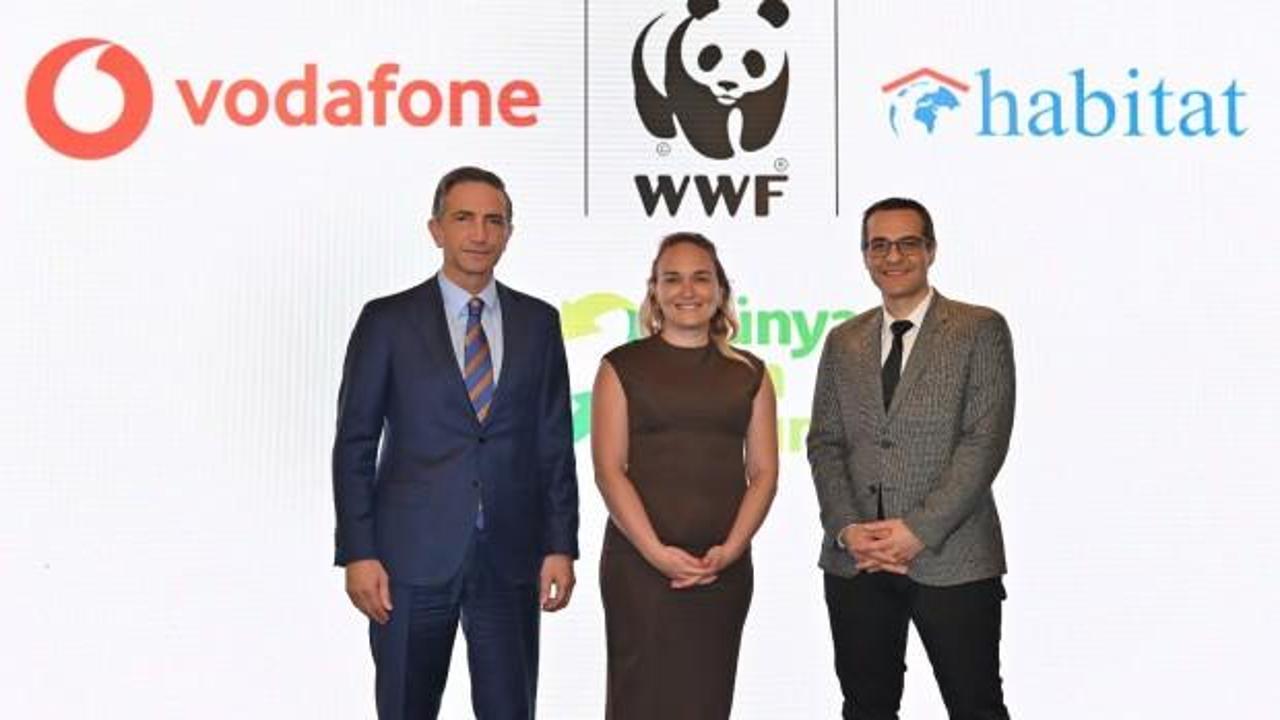 Vodafone, WWF-Türkiye ve Habitat Derneği’nden yeni sürdürülebilirlik projesi