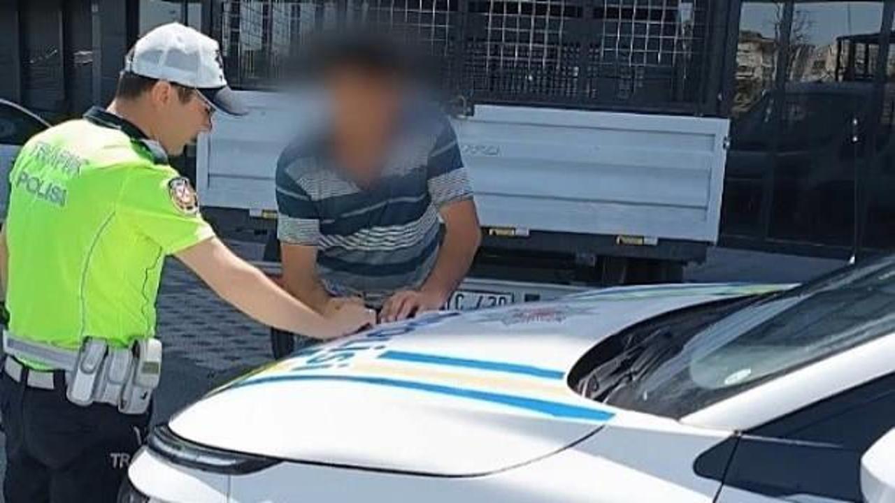 10 yaşındaki çocuğa araç kullandıran babaya ceza