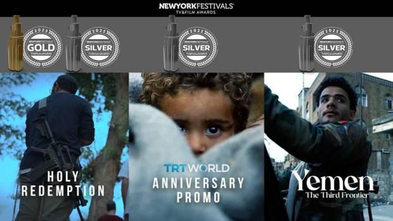 2025 New York Festivali’nden TRT World'e 4 ödül