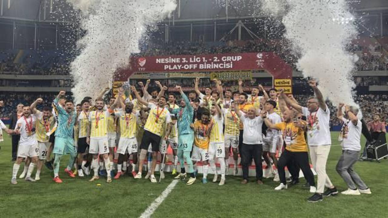 31 yıl sonra geri döndüler! 2. Lig'e yükselen takım belli oldu