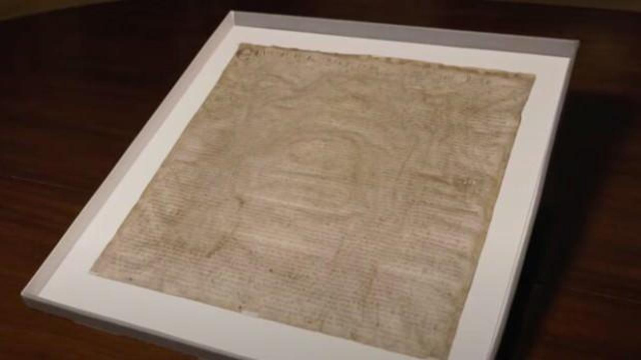 Harvard’ın 27 dolara aldığı belge, gerçek 'Magna Carta' çıktı