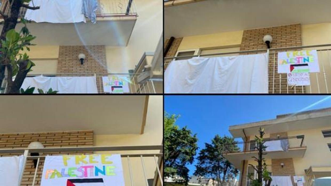 Gazze için İtalya'da "50 bin kefen" eylemi! Belediye Başkanı da tam destek verdi